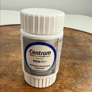 Centrum Silver Vitamins Mens 50+ 40 Tablets Multivitamin/Multimineral Supplement